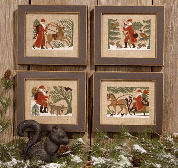 Woodland Santas - Chart