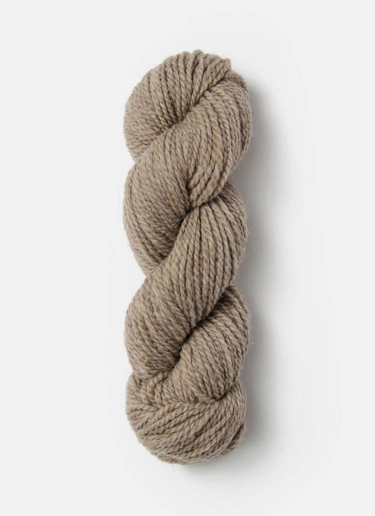 Light tan skein of fine highland wool