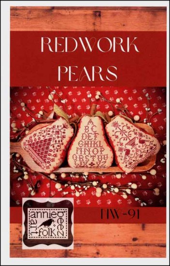 Redwork Pears - Chart
