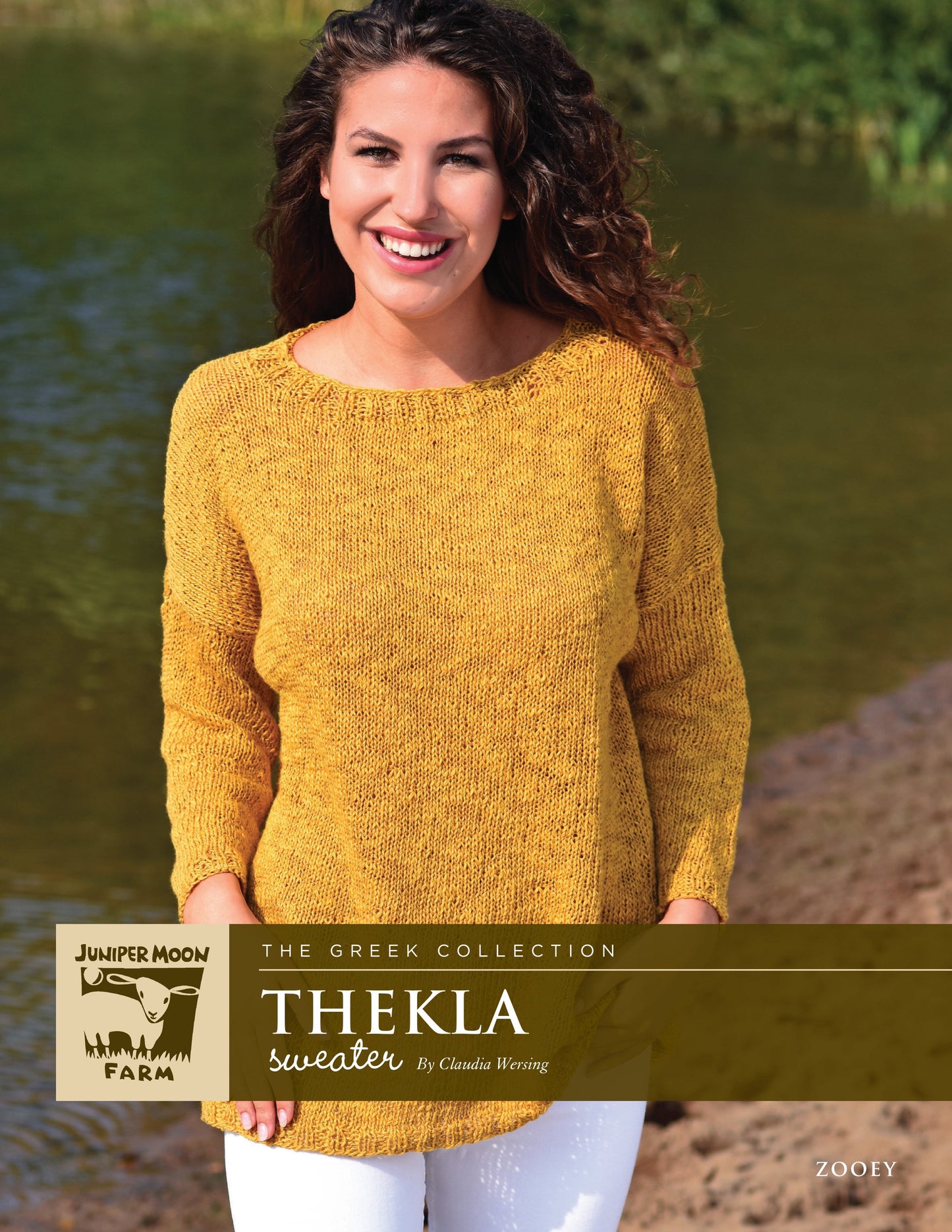 Thekla Sweater Pattern - Juniper Moon Farm
