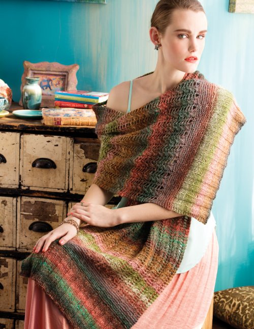 Timeless Noro - Knit Shawls