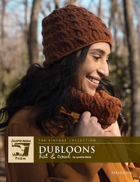 Dubloons: Hat & Cowl Pattern- Juniper Moon Farm