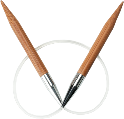 ChiaoGoo Bamboo Circulars Patina, 16" (40 cm)