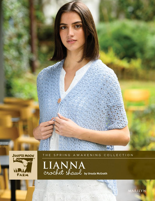 Lianna Crochet Shawl Pattern - Juniper Moon Farm
