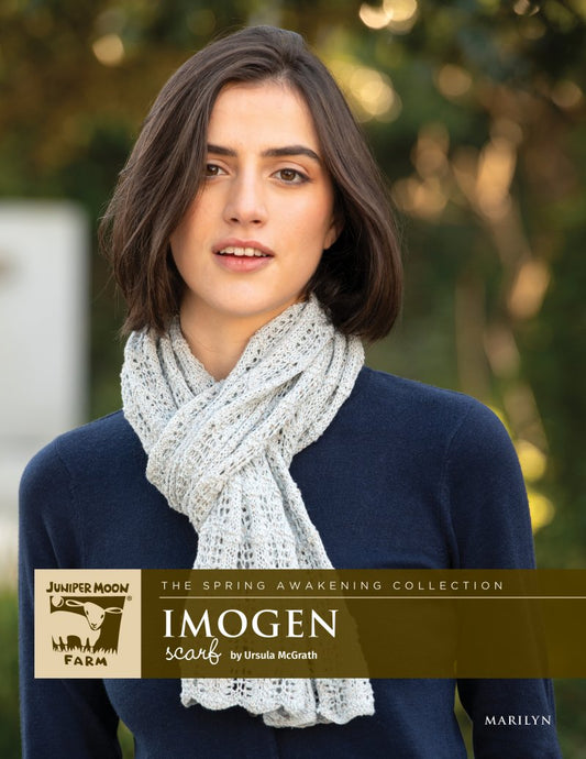 Imogen Scarf Pattern - Juniper Moon Farm