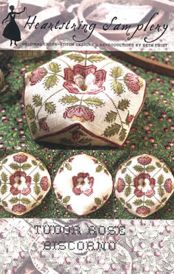 Tudor Rose Biscornu - Chart
