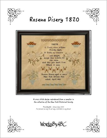 Rosena Disery 1820 - Chart