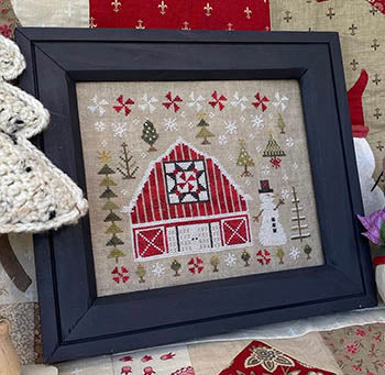 Winter Quilt Barn - Chart