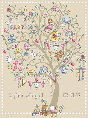 Baby Girl Tree - Chart
