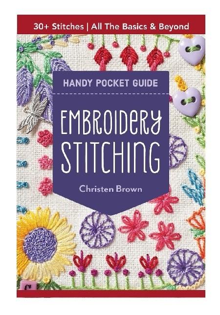 Handy Pocket Guide: Embroidery Stitching