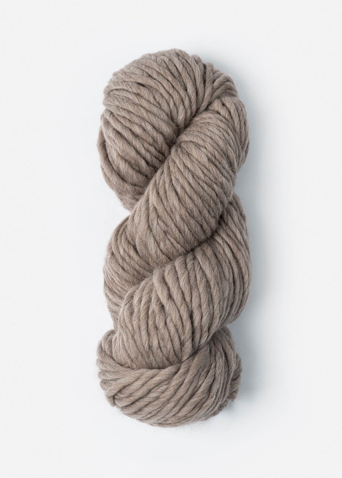taupe skein of highland wool
