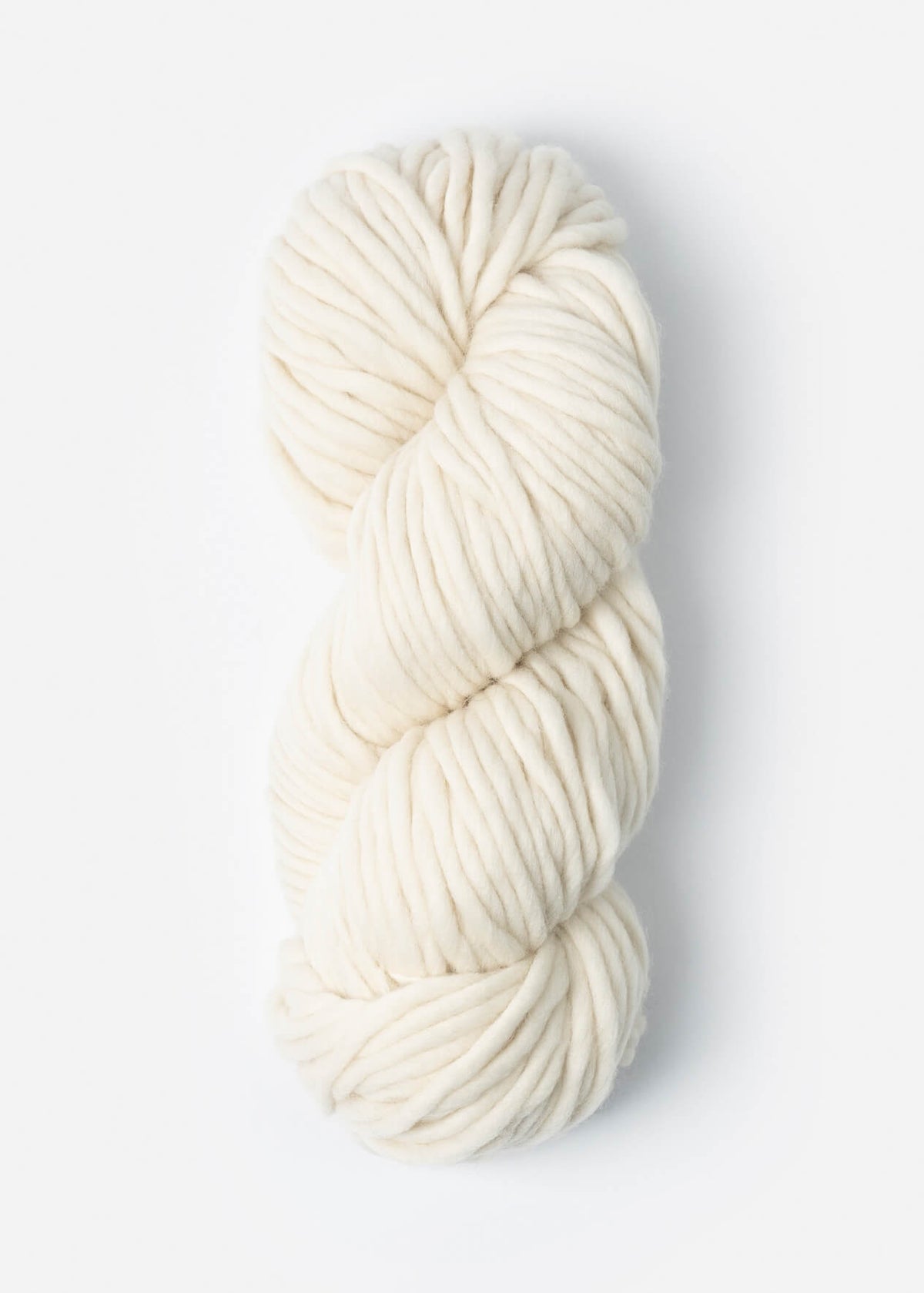 white skein of highland wool