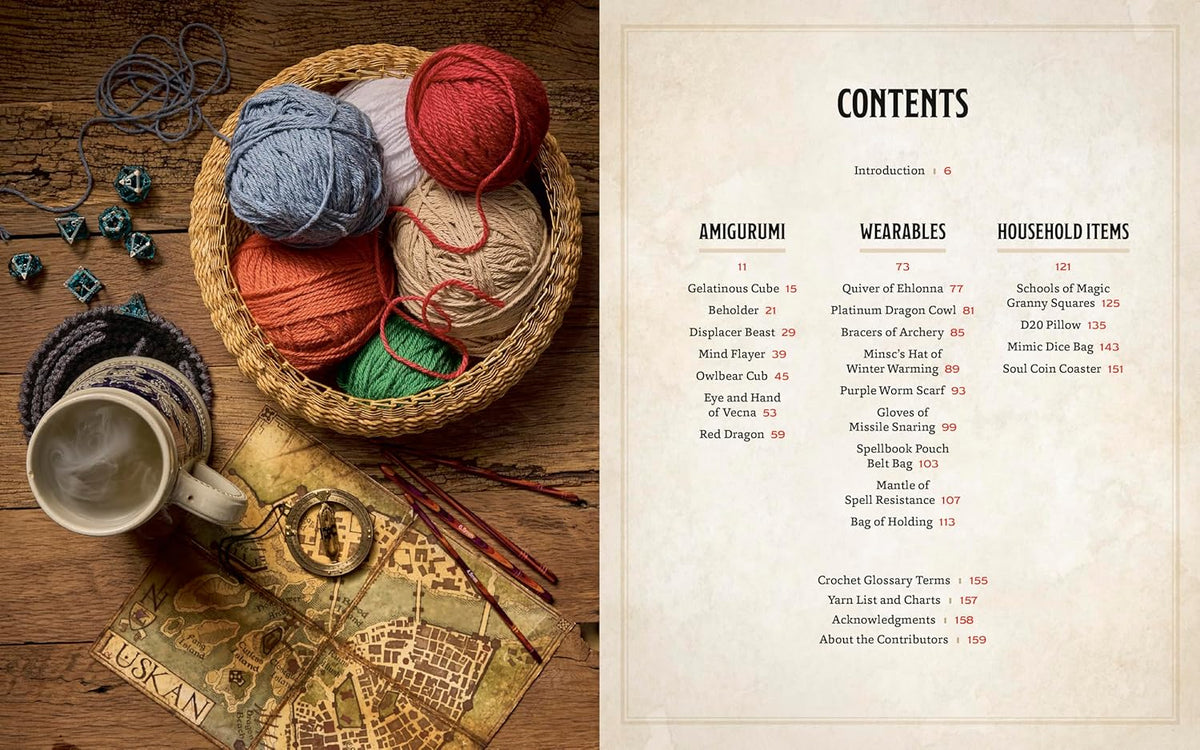 Dungeons & Dragons Crochet: A Book of Many Patterns