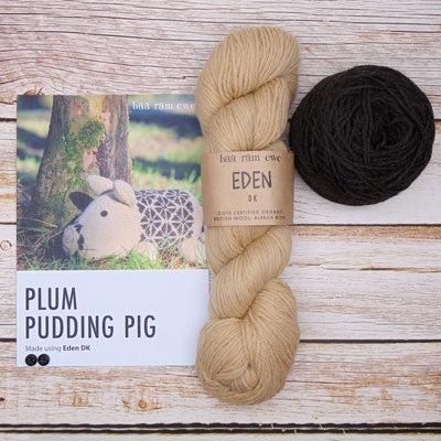 Baa Ram Ewe Animal Kits - Plum Pudding Pig