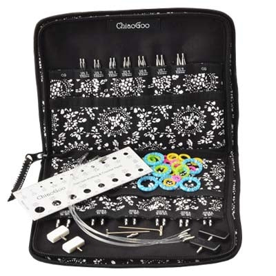 ChiaoGoo Spin Bamboo 4" Interchangeables Complete Set