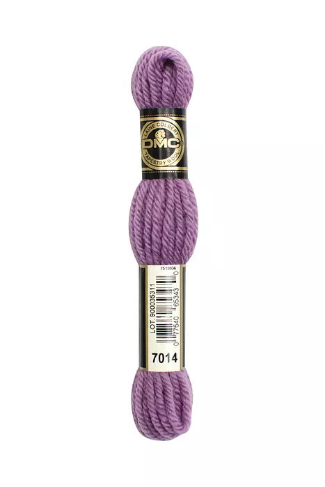 DMC Tapestry Wool Chart - Blanc, Ecru, Noir & 7000 - 7099