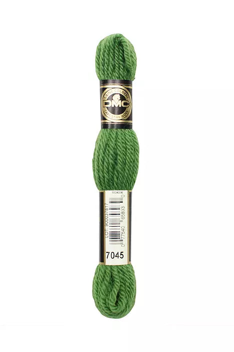 DMC Tapestry Wool Chart - Blanc, Ecru, Noir & 7000 - 7099