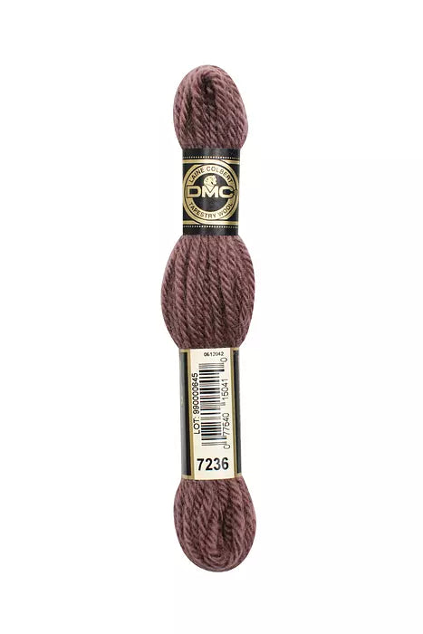 DMC Tapestry Wool Chart - 7202 - 7299