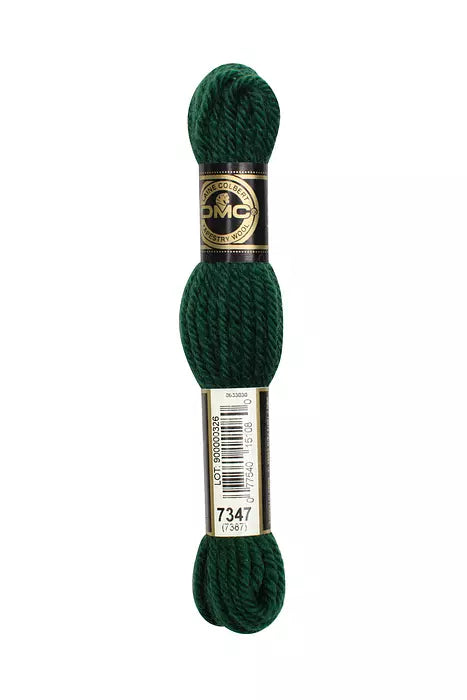 DMC Tapestry Wool Chart - 7301 - 7398