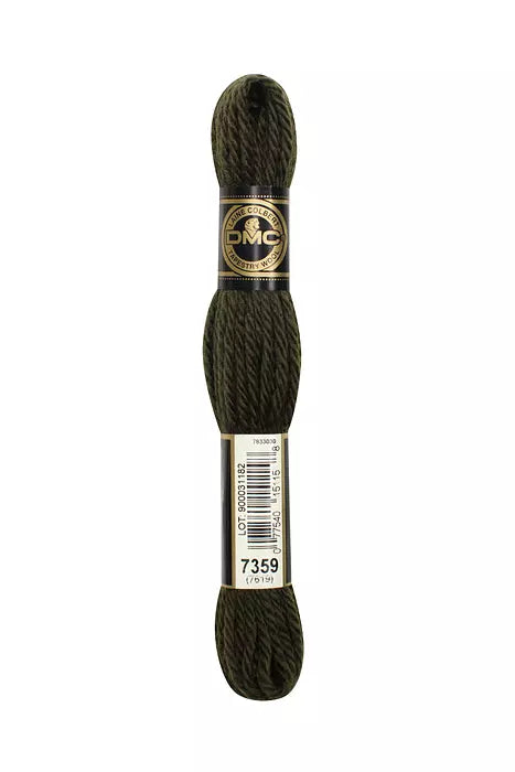 DMC Tapestry Wool Chart - 7301 - 7398