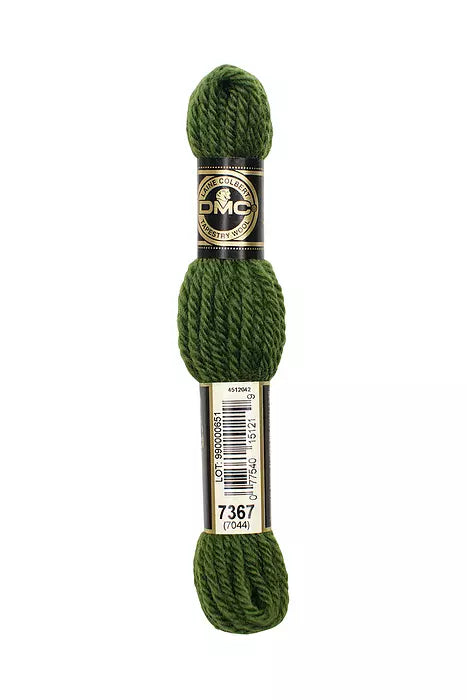 DMC Tapestry Wool Chart - 7301 - 7398