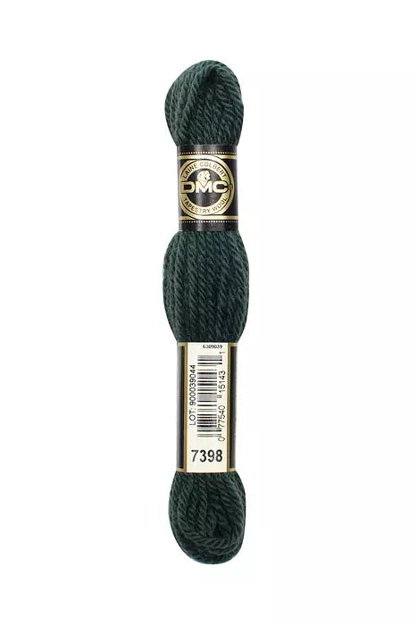DMC Tapestry Wool Chart - 7301 - 7398