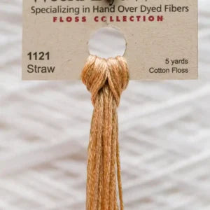 Weeks Dye Works Overdyed Cotton Threads - Oak to Yukon Gold