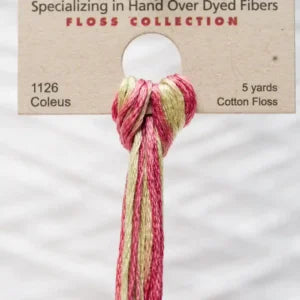 Weeks Dye Works Overdyed Cotton Threads - Candy Apple to Desert