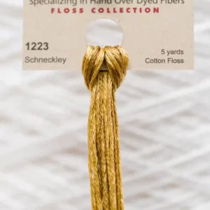 Weeks Dye Works Overdyed Cotton Threads - Oak to Yukon Gold