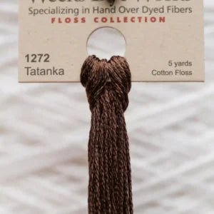 Weeks Dye Works Overdyed Cotton Threads - Oak to Yukon Gold