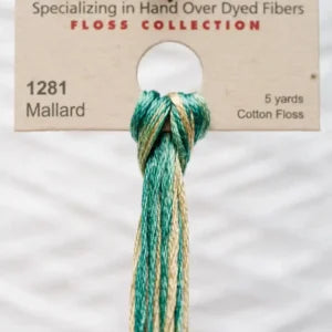 Weeks Dye Works Overdyed Cotton Threads - Absinthe to Noel