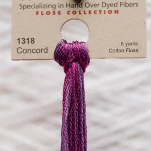 Weeks Dye Works Overdyed Cotton Threads - Candy Apple to Desert