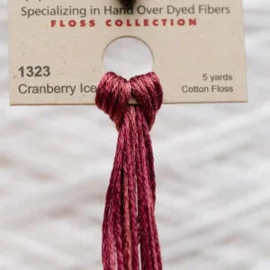 Weeks Dye Works Overdyed Cotton Threads - Candy Apple to Desert