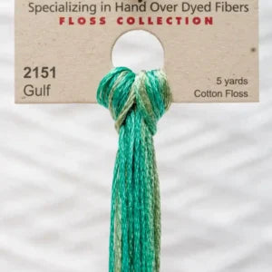 Weeks Dye Works Overdyed Cotton Threads - Dirt Road to Ivy