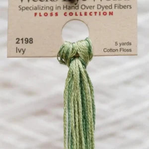Weeks Dye Works Overdyed Cotton Threads - Dirt Road to Ivy