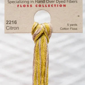 Weeks Dye Works Overdyed Cotton Threads - Candy Apple to Desert