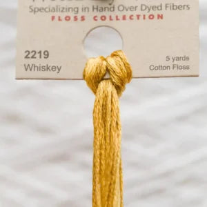 Weeks Dye Works Overdyed Cotton Threads - Oak to Yukon Gold
