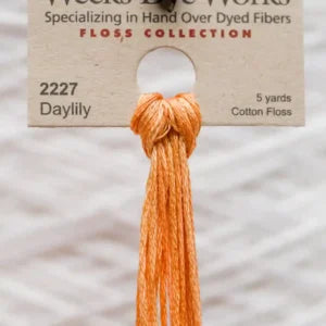 Weeks Dye Works Overdyed Cotton Threads - Candy Apple to Desert