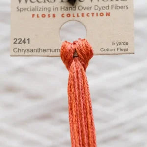 Weeks Dye Works Overdyed Cotton Threads - Candy Apple to Desert