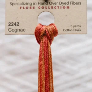 Weeks Dye Works Overdyed Cotton Threads - Candy Apple to Desert