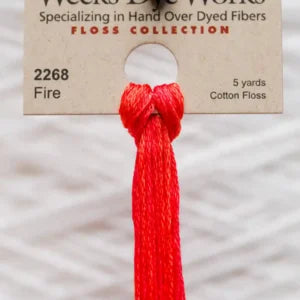 Weeks Dye Works Overdyed Cotton Threads - Dirt Road to Ivy