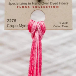 Weeks Dye Works Overdyed Cotton Threads - Candy Apple to Desert
