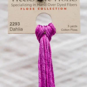 Weeks Dye Works Overdyed Cotton Threads - Candy Apple to Desert