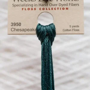 Weeks Dye Works Overdyed Cotton Threads - Candy Apple to Desert