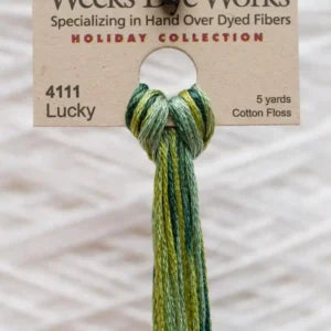 Weeks Dye Works Overdyed Cotton Threads - Absinthe to Noel