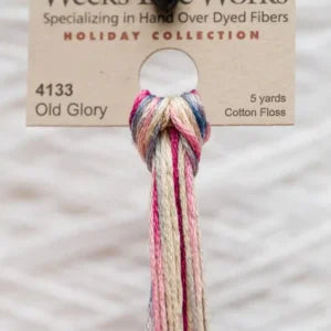Weeks Dye Works Overdyed Cotton Threads - Navy to Sage