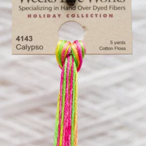 Weeks Dye Works Overdyed Cotton Threads - Absinthe to Noel