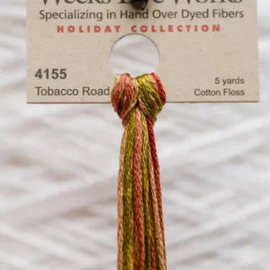 Weeks Dye Works Overdyed Cotton Threads - Oak to Yukon Gold