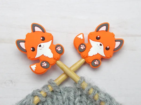 Fox & Pine Stitch Stoppers