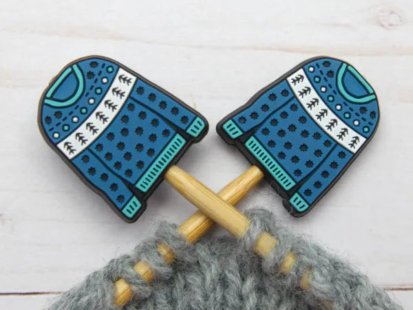 Fox & Pine Stitch Stoppers